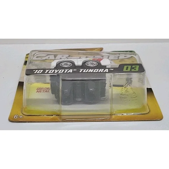 NEW 2025 Car Tuned Series 6 #03 White '10 Toyota Tundra Pickup 4x4 Series 6 Toy - Picture 6 of 6